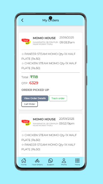 Order Tracking